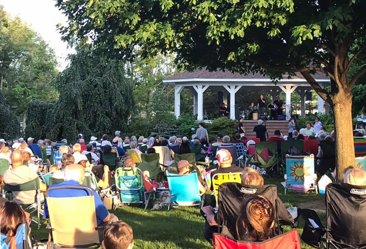 From classical to kids tunes, these shows will delight. Summer Concerts at Twin Brooks Park  photo courtesy of Trumbull Parks and Recreation