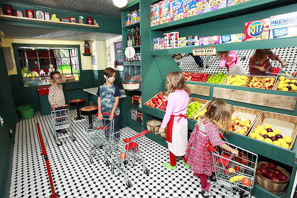 Hit the supermarket at the imaginative Twinkle play space in Williamsburg. Photo courtesy of the venue