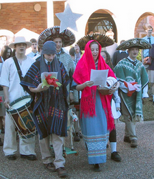Las Posadeas at San Gabriel Mission, Los Angeles