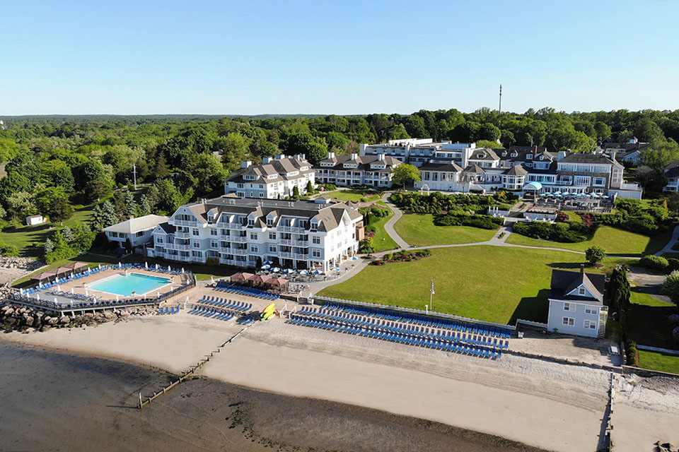 The Water's Edge Resort and Spa in Connecticut offers the beach and so much more. Photo courtesy the resort