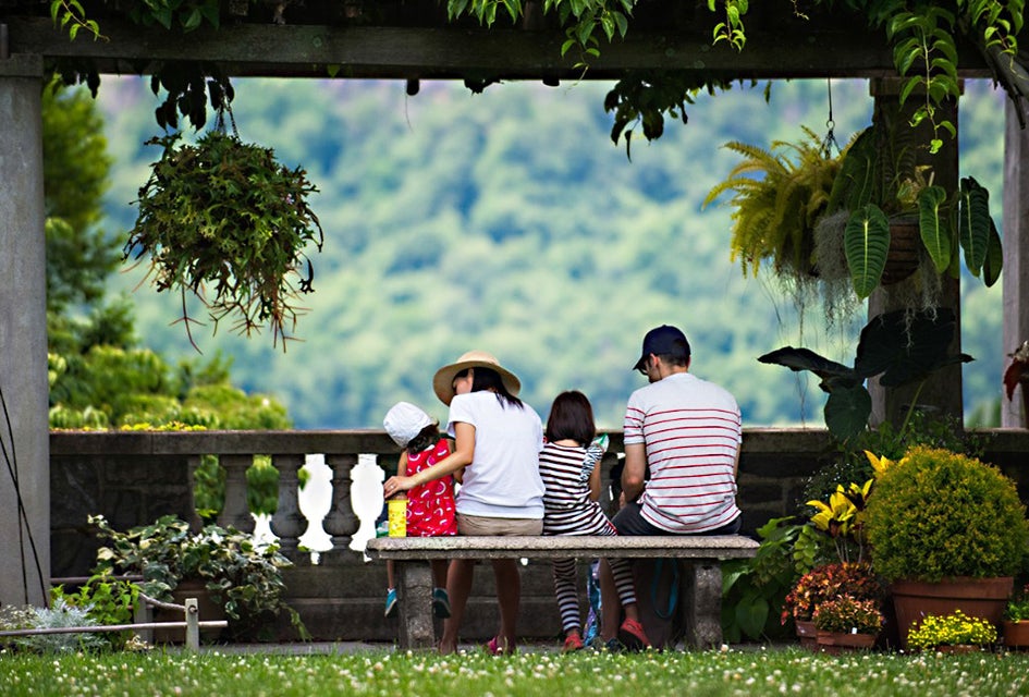 Explore the enchanted gardens at Wave Hill. Photo courtesy of Wave Hill