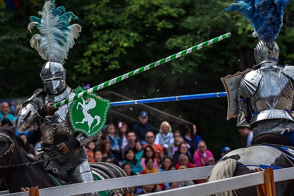 New York Renaissance Faire jousting match