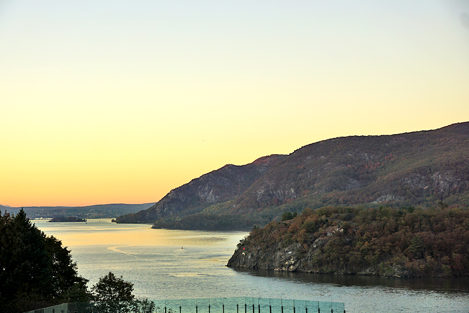 West Point with kids: View up the Hudson