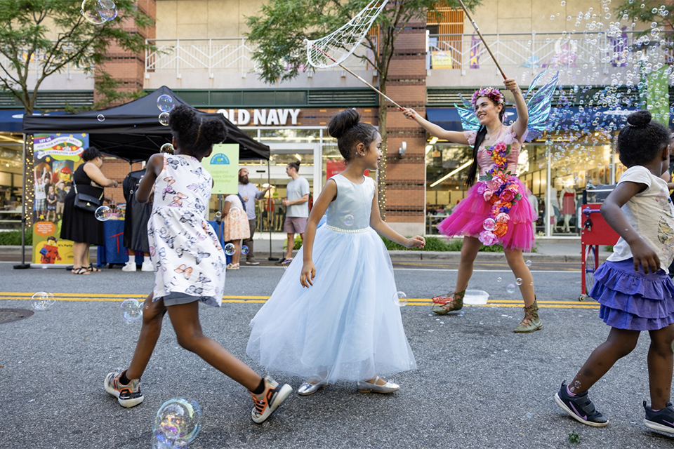 Bring your tots to Ridge Hill for the free Little Explorers programming. Photo courtesy of Ridge Hill