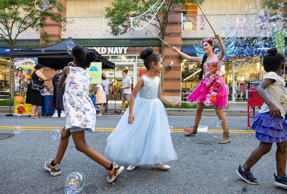 Bring your tots to Ridge Hill for the free Little Explorers programming. Photo courtesy of Ridge Hill