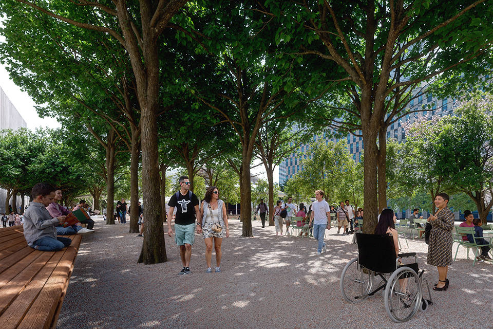 Lincoln Center’s Big Upgrade: park