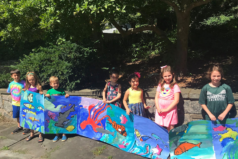Westchester Art Studio offers a well-rounded art camp for grade schoolers. Photo courtesy of the studio