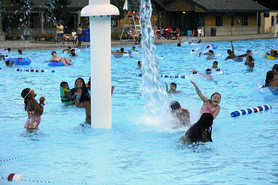 Have a pool party at Willson's Waves in Willson's Woods Park in Mount Vernon. Photo courtesy of Westchester Parks
